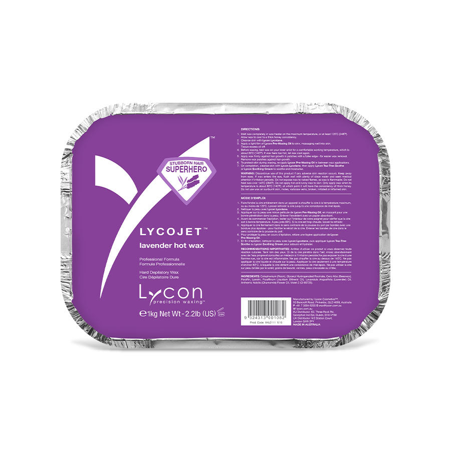 LYCOJET LAVENDER HOT WAX (1KG)