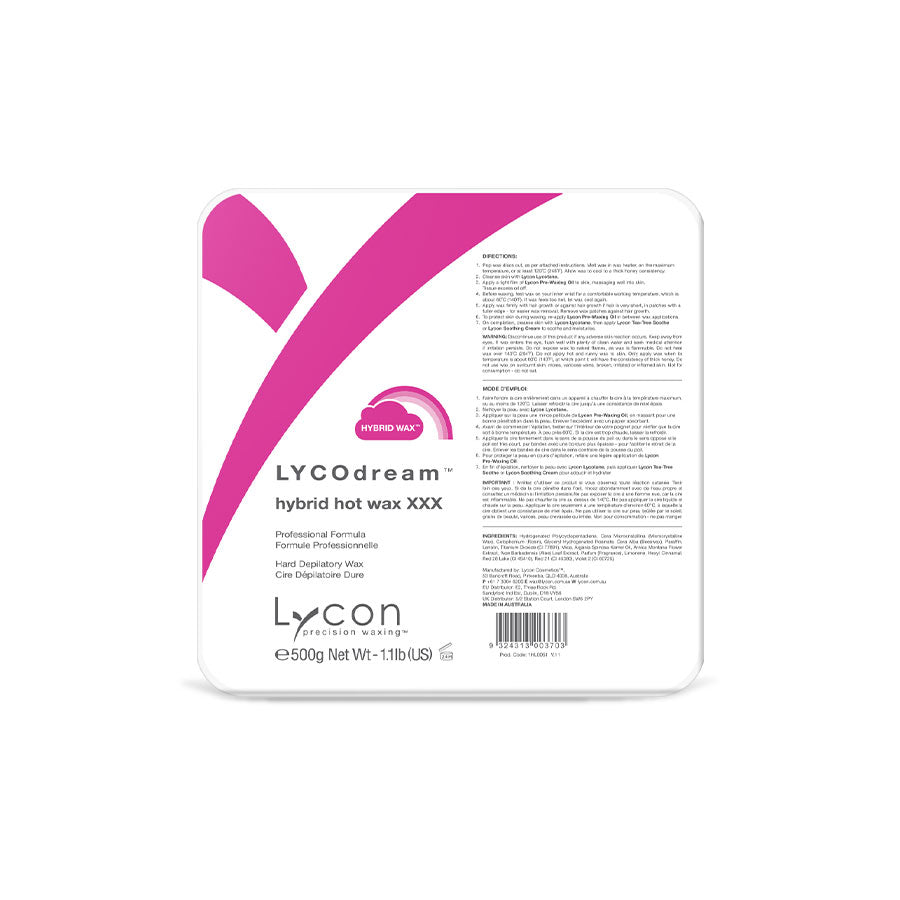 LYCODREAM HYBRID HOT WAX (500G)