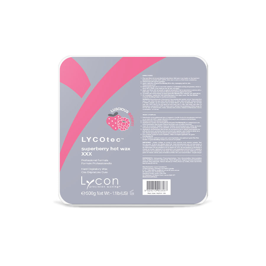 LYCOTEC SUPERBERRY HOT WAX (500G)