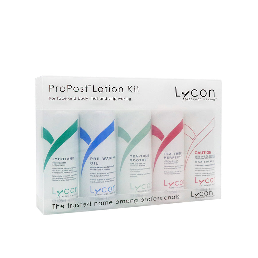 PRE POST LOTION KIT (5 X 125ML)